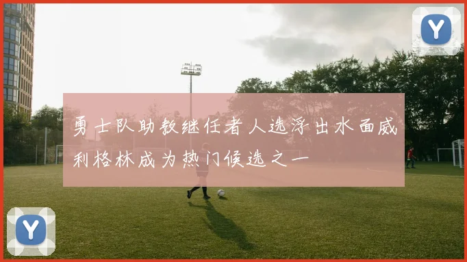 勇士队助教继任者人选浮出水面威利格林成为热门候选之一